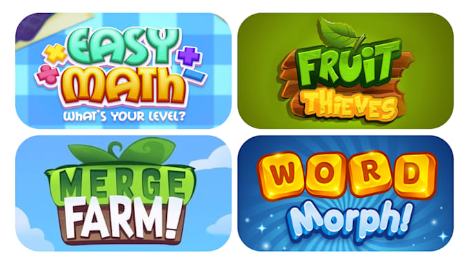 make epic logo for your mobile game