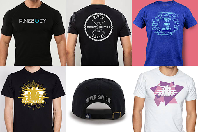 make typography and simple graphic t shirt design
