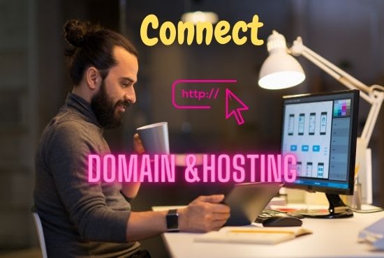 connect your domain and hosting to any websites