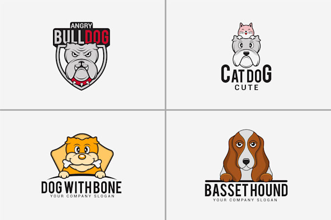 design cute mascot, character logo