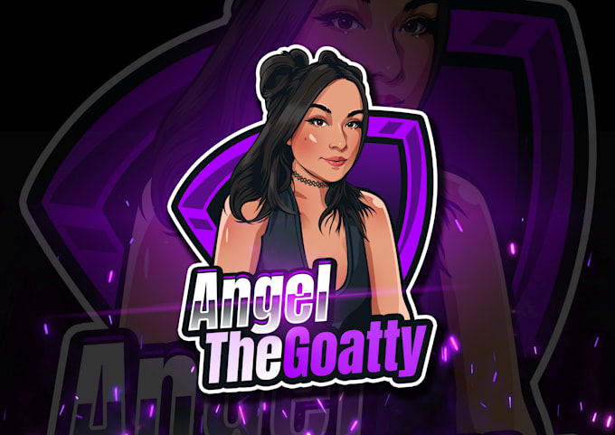 design unique twitch, kick logo, animated overlays, panels, emotes