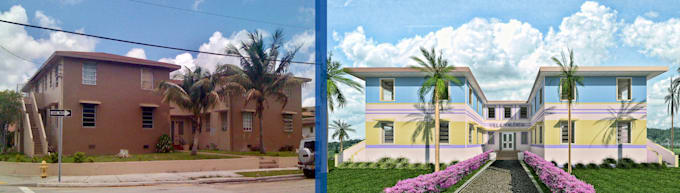 design virtual staging or renovation for your buildings
