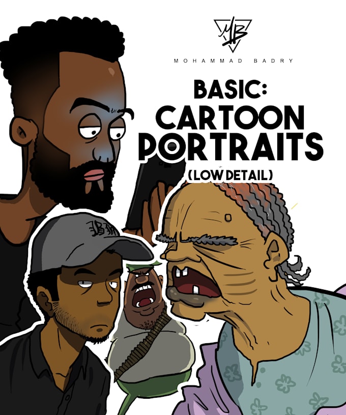 digitally draw your portraits in the style you want