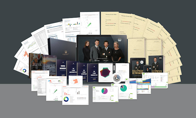 design online course cover and digital product mockup bundle