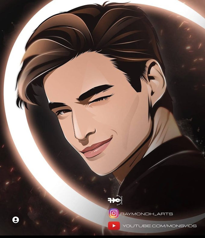 draw amazing style vector art cartoon from your photo