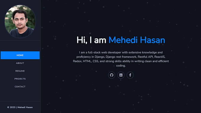 build frontend website with react, next, tailwind and mui
