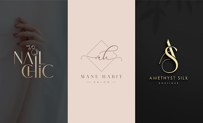 do fashion, beauty, cosmetic spa hair salon logo
