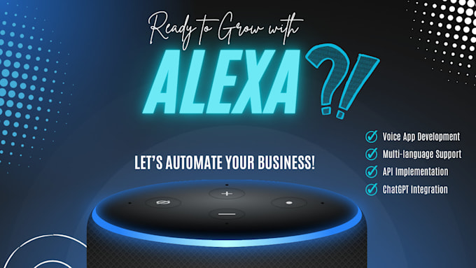 create alexa skill for your business