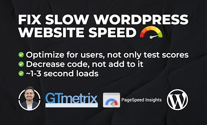 do wordpress speed optimization, google page speed, gtmetrix, core web vitals
