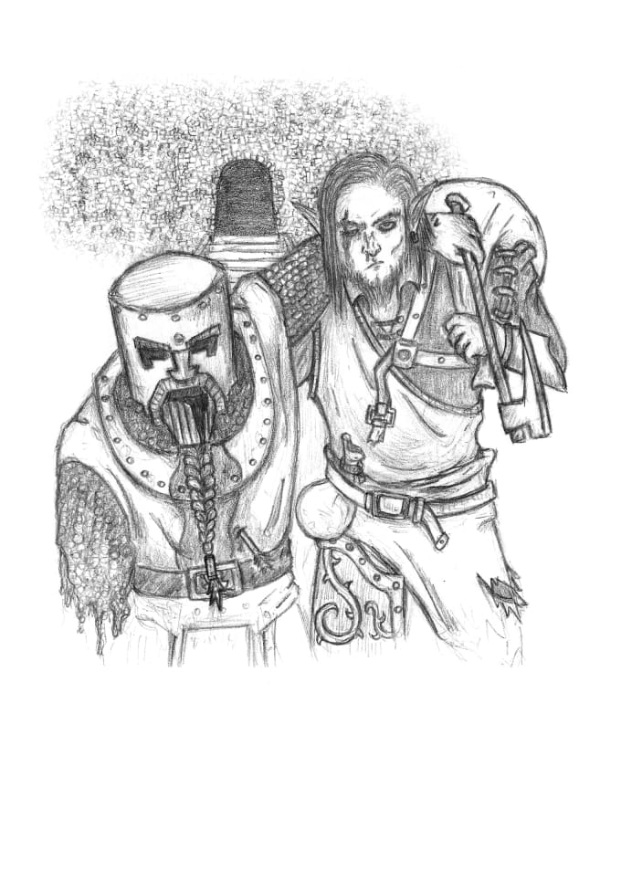 Draw fantasy characters for you by Enanil_dwarven Fiverr