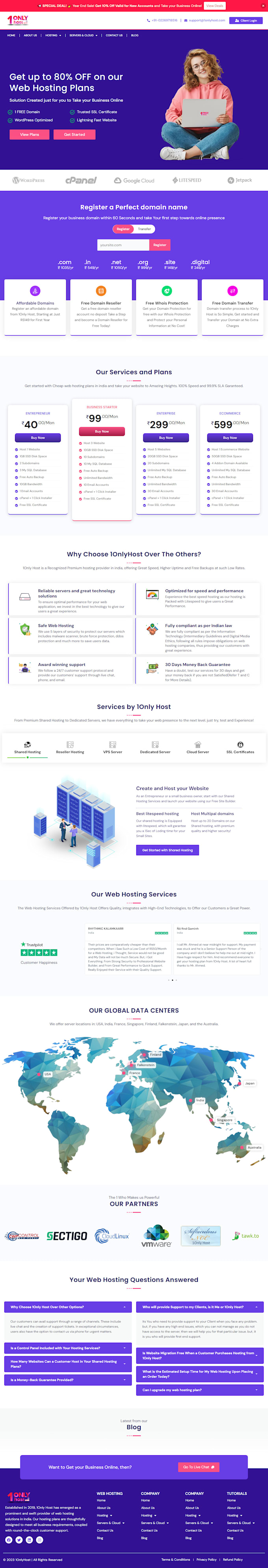 design wordpress landing page or elementor landing page