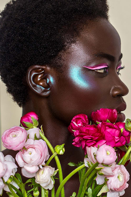 retouch makeup photo in photoshop