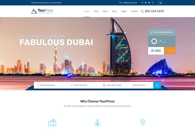 create an exclusive travel affiliate website