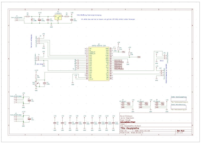 create high quality kicad schematic designs