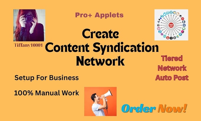 create syndication network for your website rss to other social sites