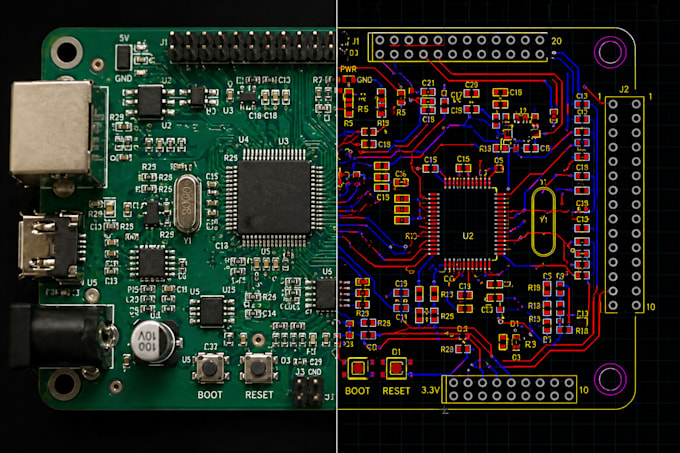 design pcb and electronic circuits