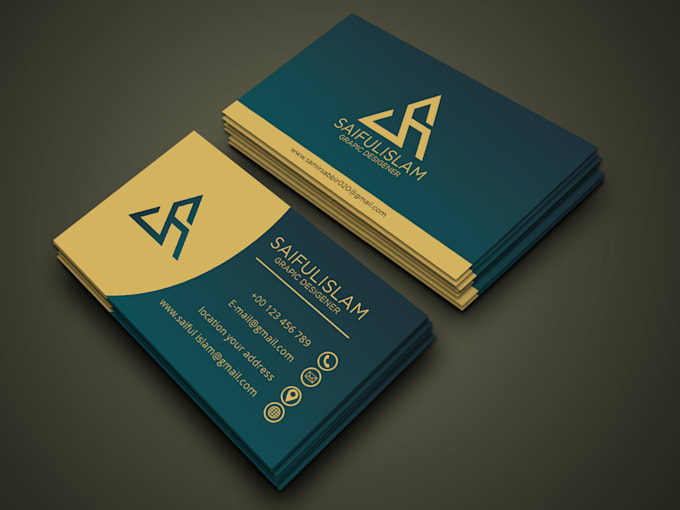 do professional minimalist business card design