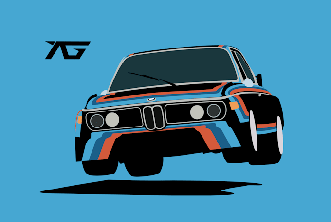 make custom car illustrations