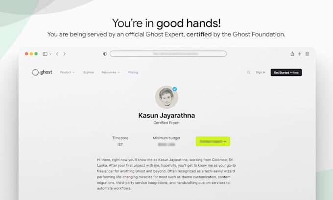 update your ghost cms blog to the latest version