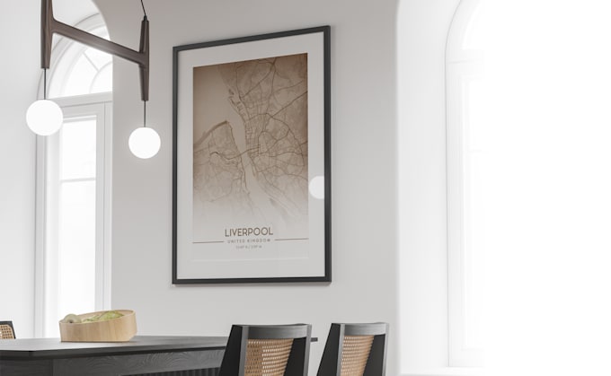 create premium city map posters