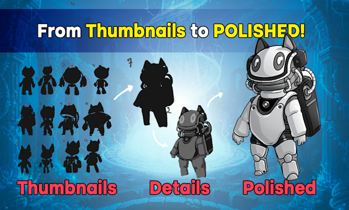 design an elite 2d mecha character for your game