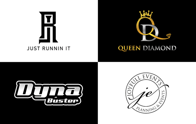 design a initial letters, luxury brand and monogram logo