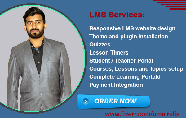 design wordpress lms website and lms website