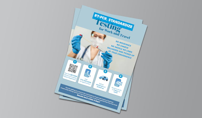 design professional business flyer or leaflet