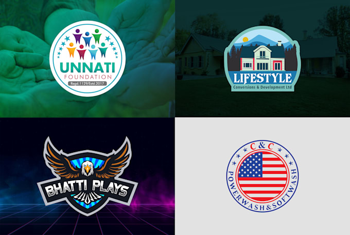 give you face illustration and gaming logo like pubg