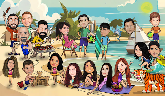 do a cartoon, videos, blog, site, ebook,comic