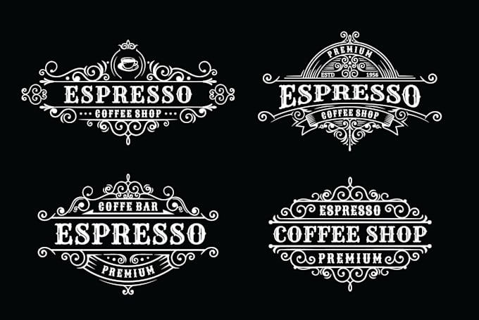 do coffee shop,label,packaging,logo,menu for you