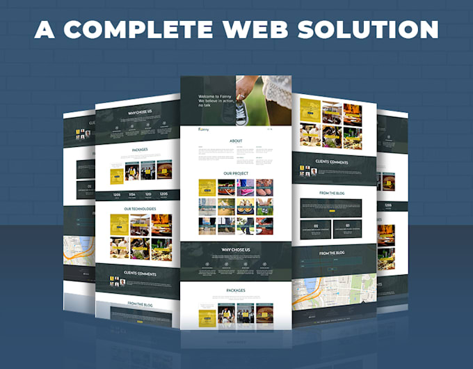 develop and design wordpress website with elementor pro