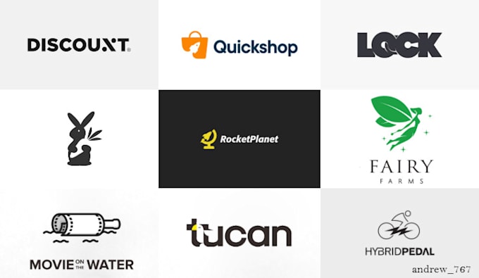 do creative and unique business logo designs