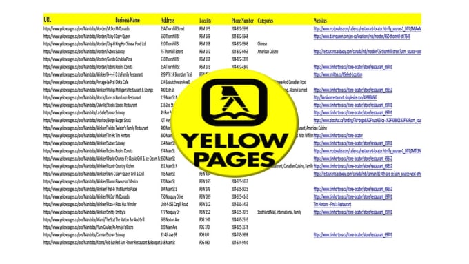 white pages data extractor