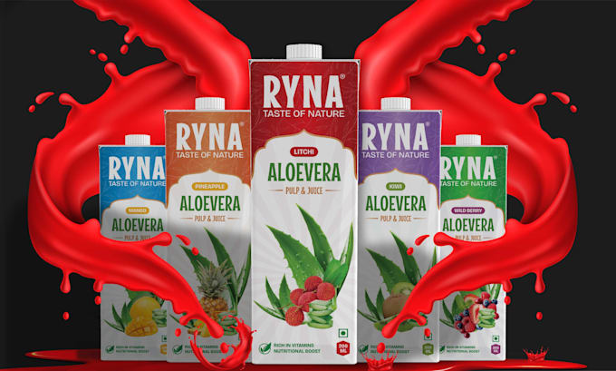 do product packaging , box, pouch, jar, bottle label design