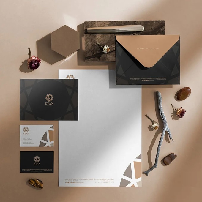 design logo with brand style guide