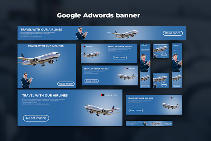 create web banner design google banner ads for adword display ads website banner
