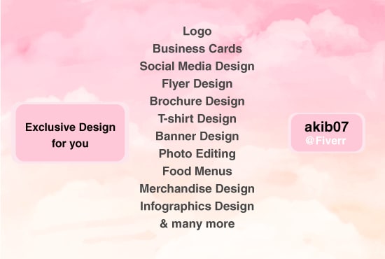 be your personal graphic designer