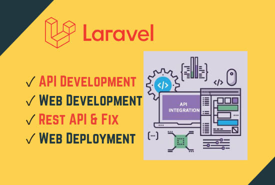 develop laravel API integration, php api, script or custom laravel coder