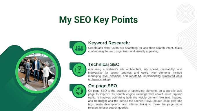 do pro SEO of wix, squarespace, wordpress websites