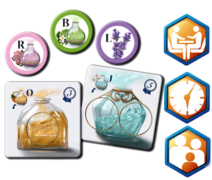 design tokens, icons and portraits for your games