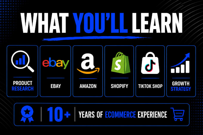 your 1 on 1 ecommerce mentor to help you start and grow your online business
