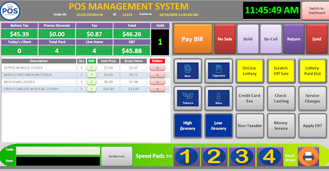 build a robust pos system offline, online or over lan