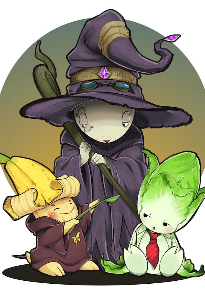 draw cool or cute monster fantasy creatures