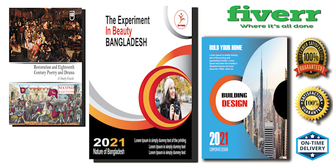 create a luxury e book and print ready cover design