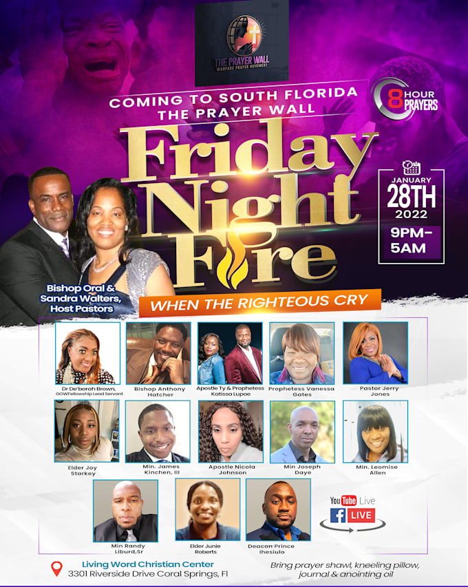 create exceptional church flyer or event flyer design