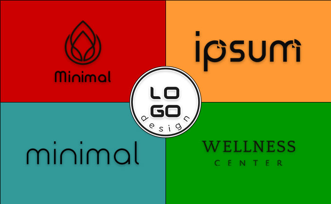 do modern minimalist or custom logo
