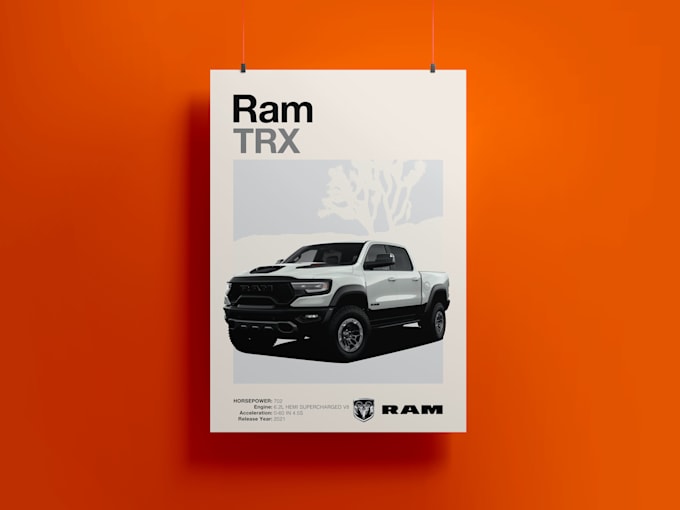 design a car poster flyer and magazine ad
