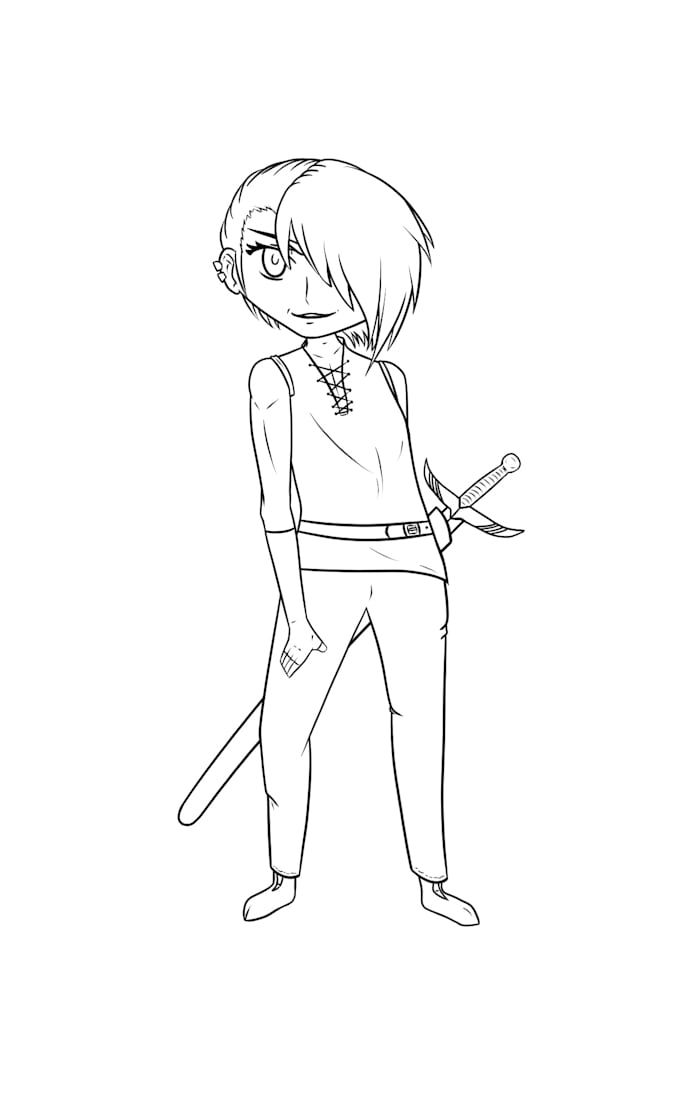 draw an anime chibi for you