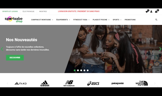 design or redesign your website
